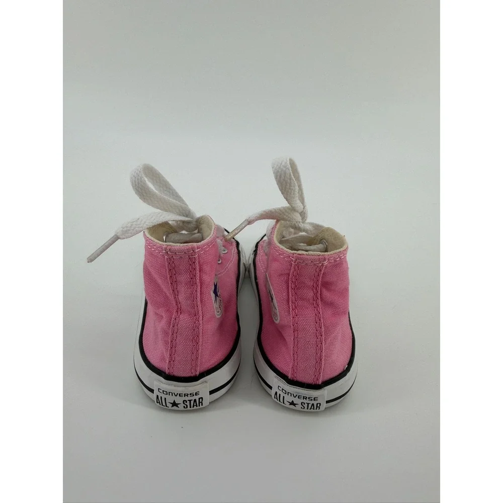Converse Chuck Taylor All Star High Top Pink Baby Shoes Size 5 Toddler Sneaker